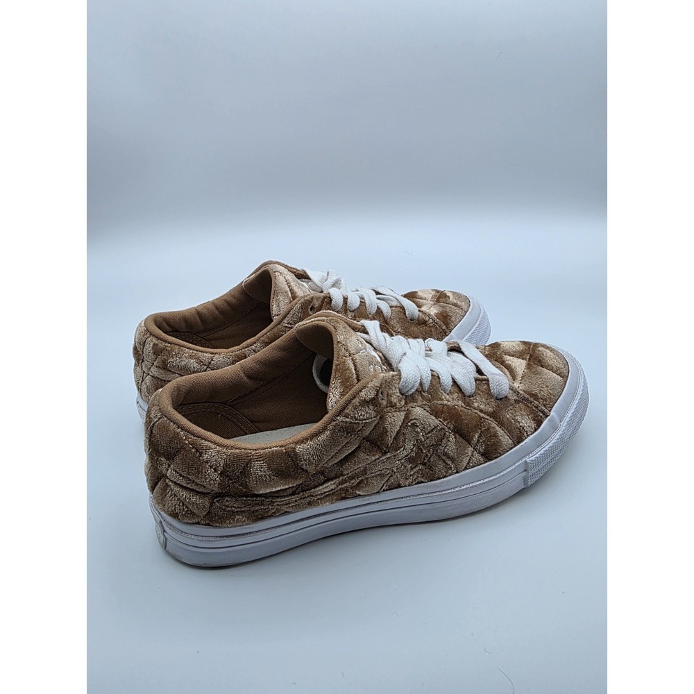 Converse GOLF le FLEUR 1 Star Brown Velvet Sneakers Men's 5.5 Women's 7.5 Tyler - Picture 6 of 13